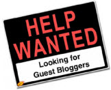 Help Wanted Guest Blogging Graphic