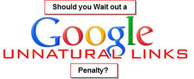 Google Unnatural Links Penalty Graphic