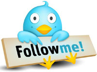 Twitter follow