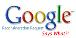 Google Reconsideration Request Graphic